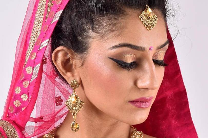 Bridal makeup