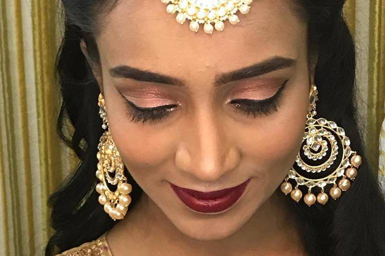 Bridal makeup