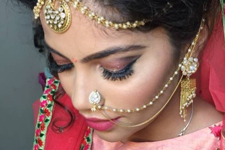 Bridal makeup