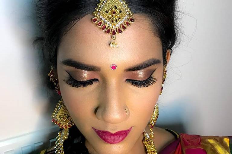 Bridal makeup