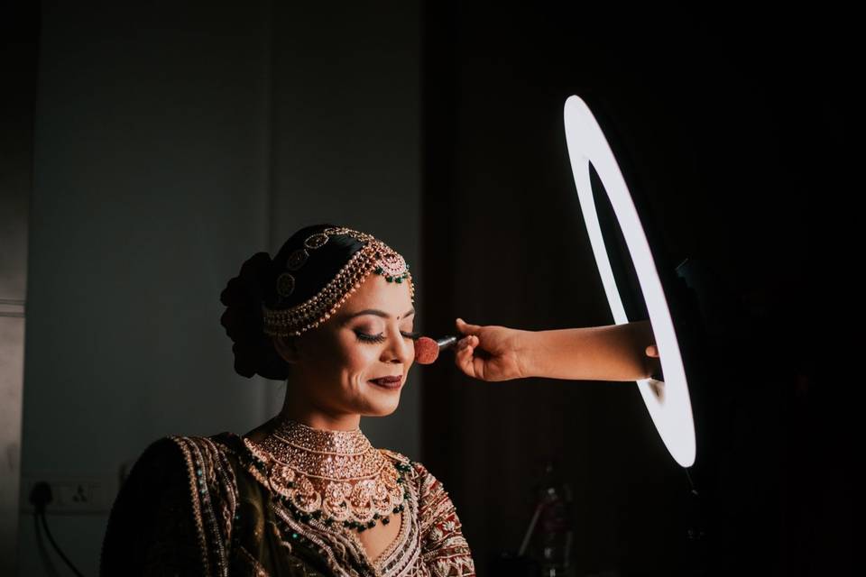 Royal bridal makeup