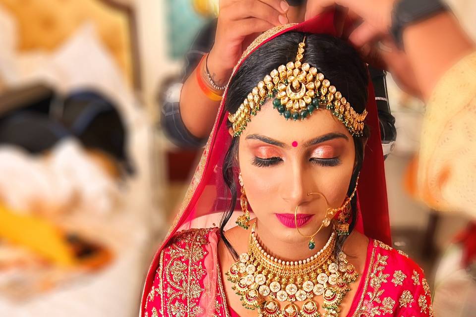 Bridal makeup