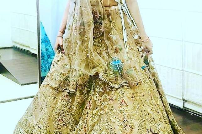 Bridal fashion wear