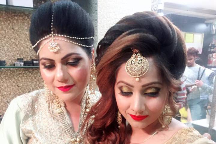 Bridal makeup