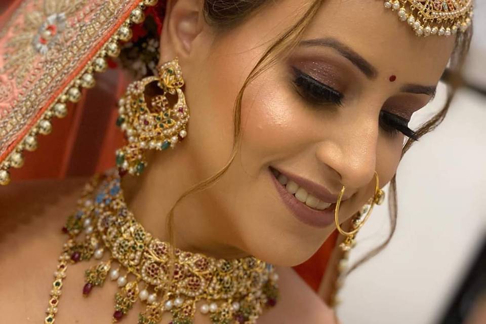 Bridal makeup