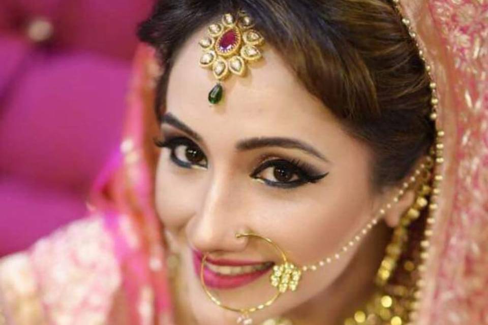 Bridal makeup