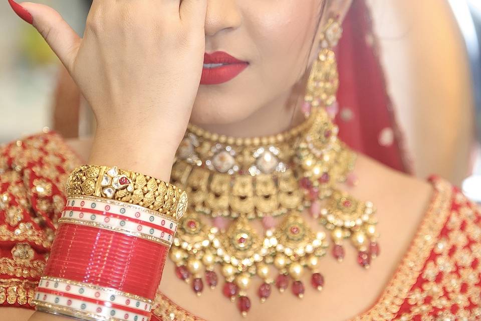 Bridal look