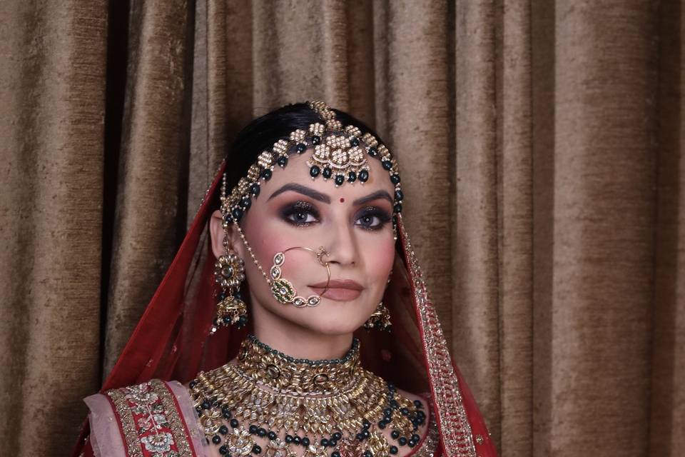 Bridal makeup