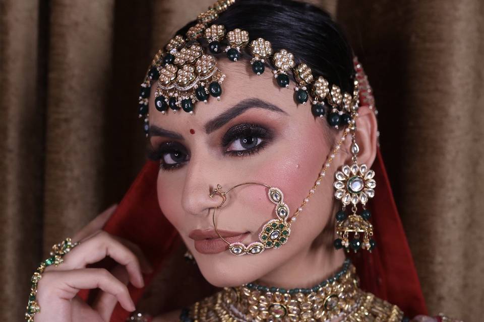 Bridal makeup