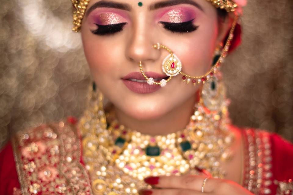 Bridal makeup