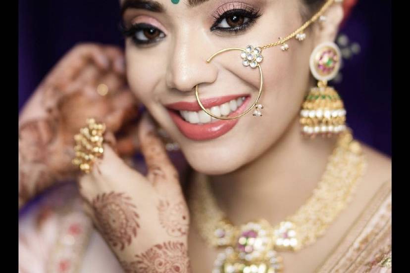 Bridal makeup