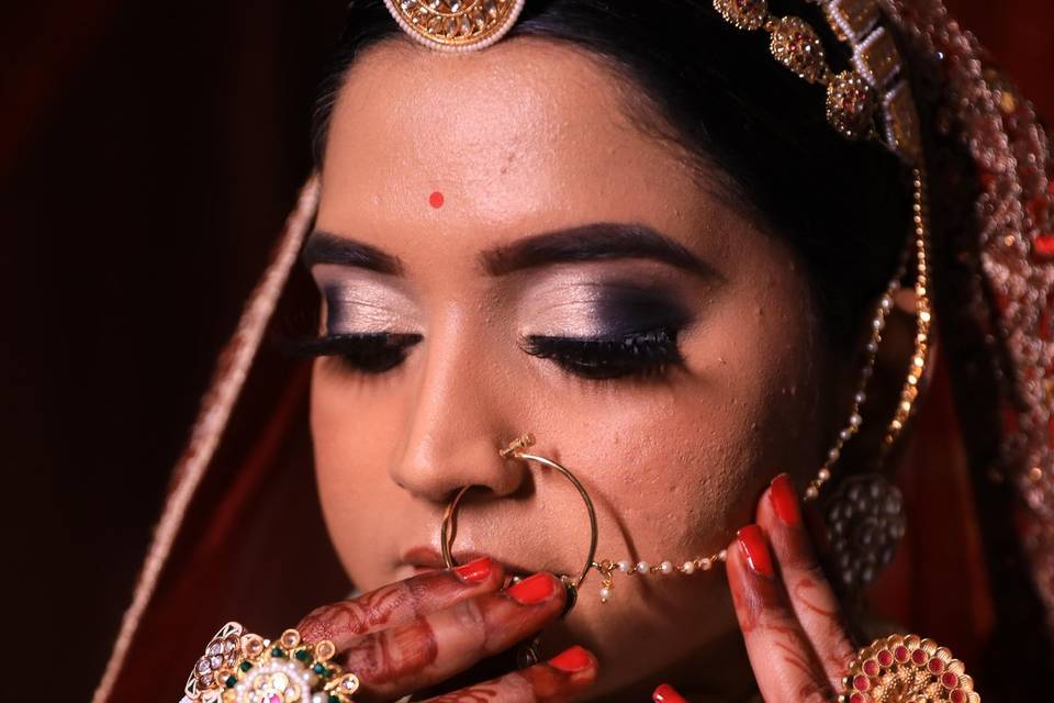 Bridal makeup