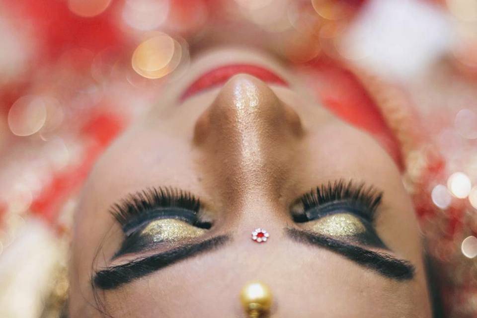 Bridal makeup