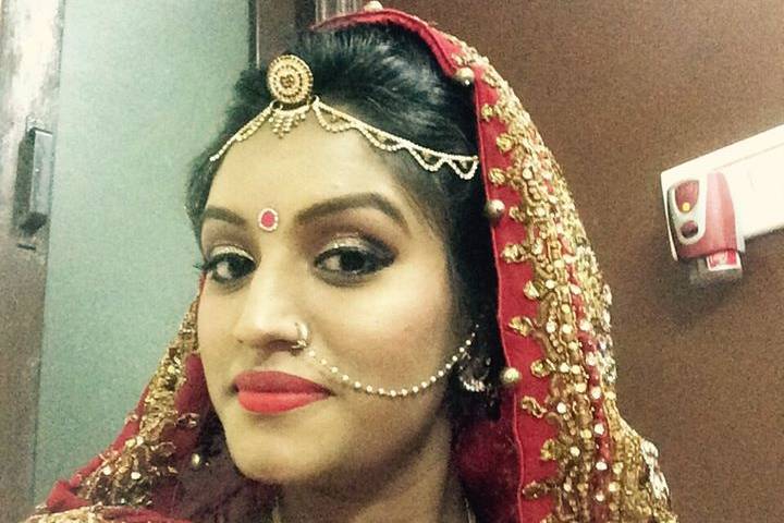 Bridal makeup