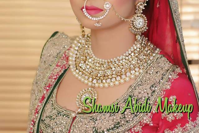 Bridal makeup