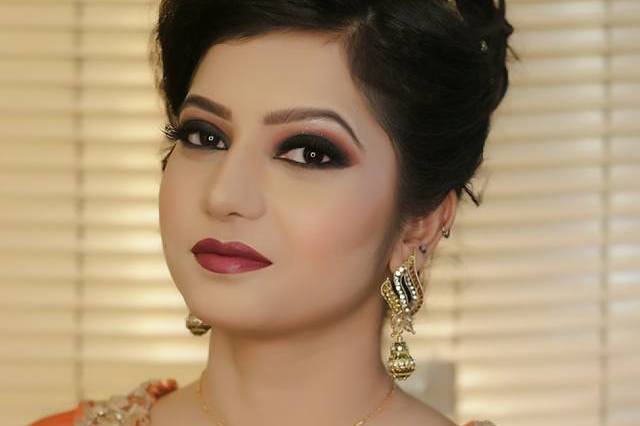 Bridal makeup