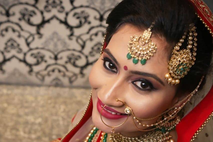 Bridal makeup