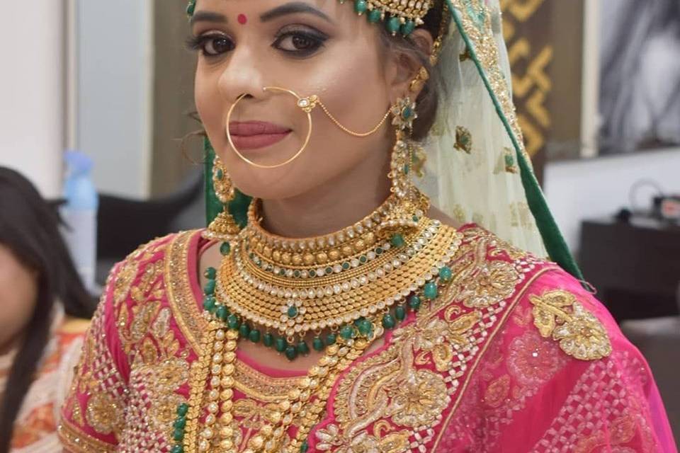 Bridal makeup