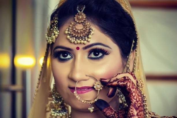 Bridal makeup