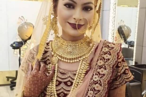 Bridal makeup