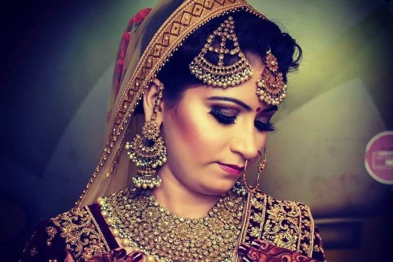 Bridal makeup