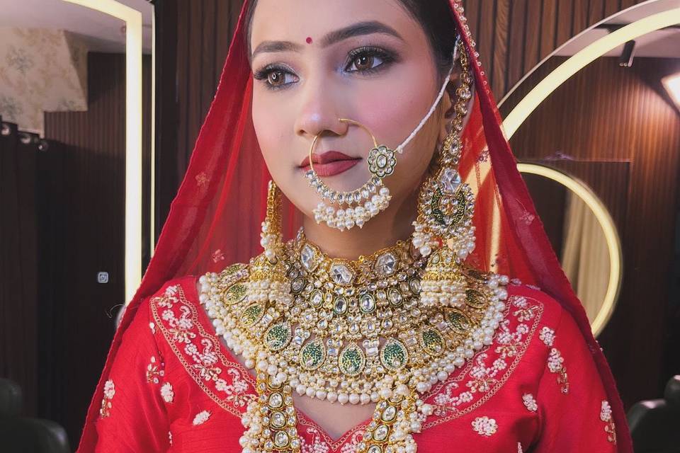 Bridal makeup