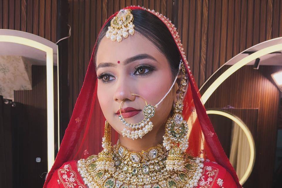 Bridal makeup