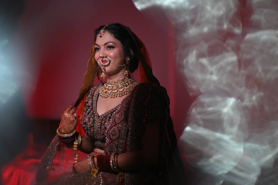 Bridal makeup