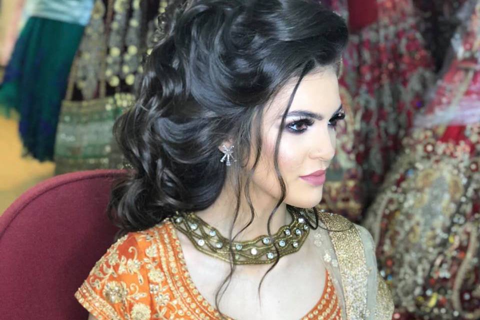 Bridal makeup