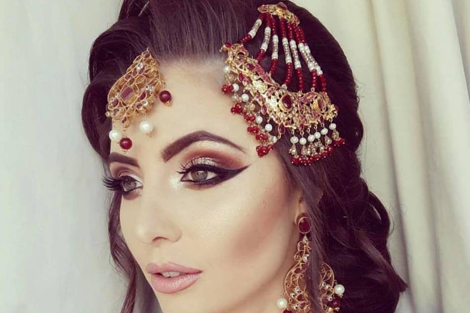 Bridal makeup