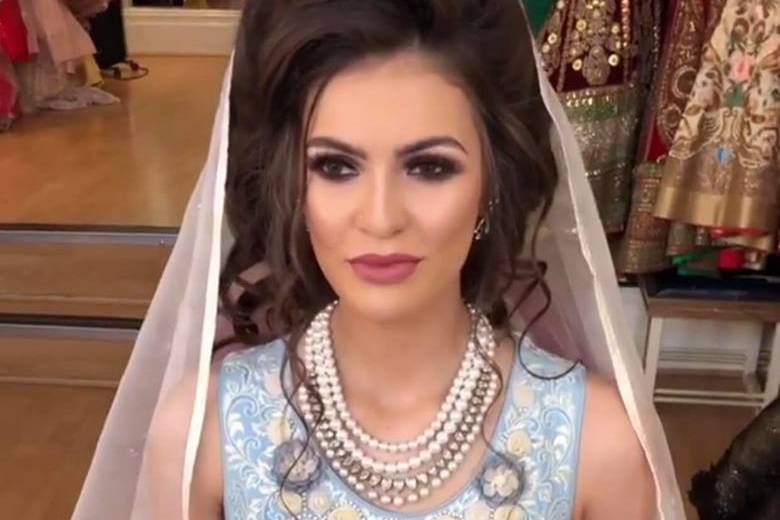 Bridal makeup