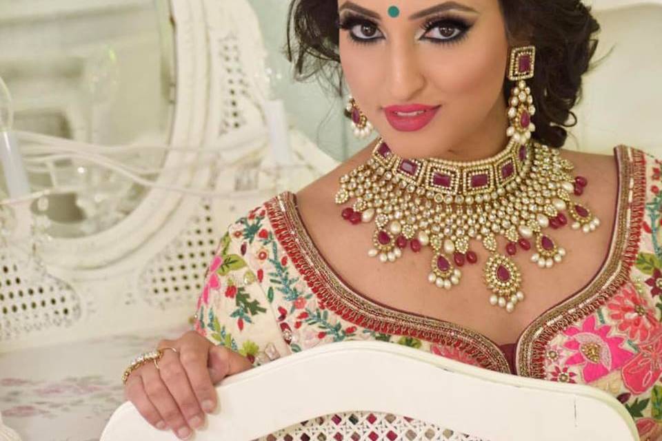 Bridal makeup