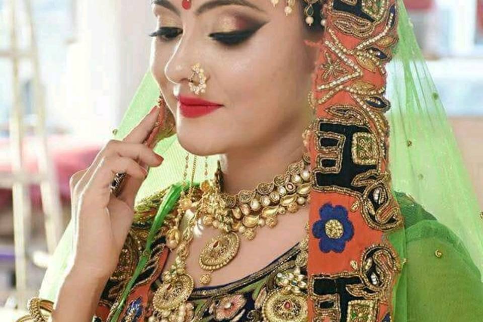 Bridal makeup