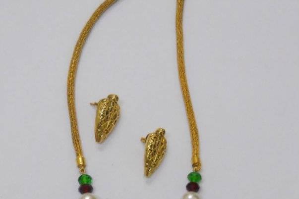 Bridal temple jewellery