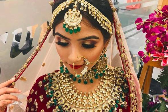 Bridal makeup