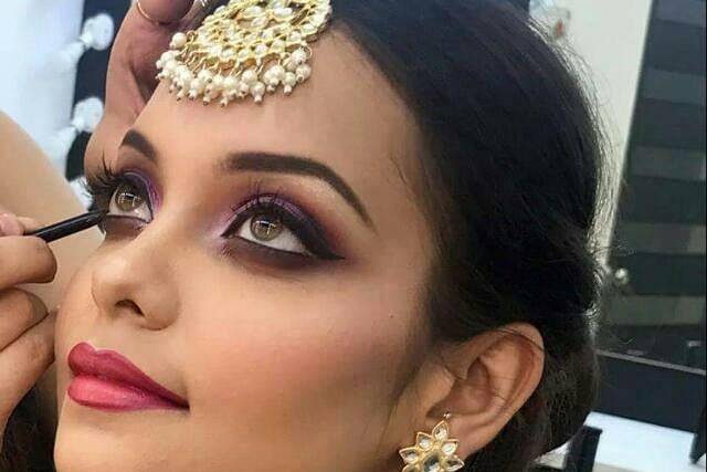 Bridal makeup