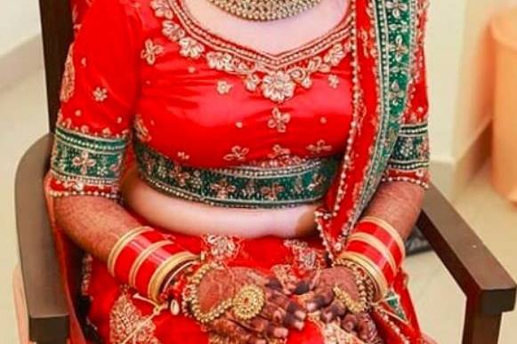 Bridal makeup