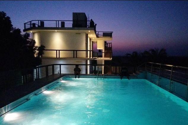 Poolside
