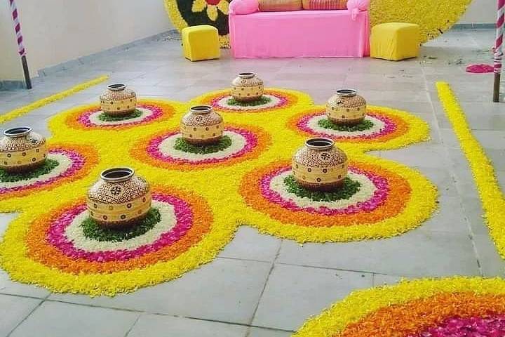 Haldi decor