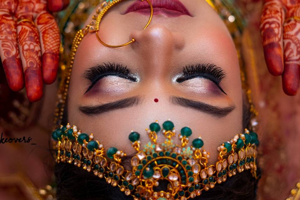 Bridal makeup