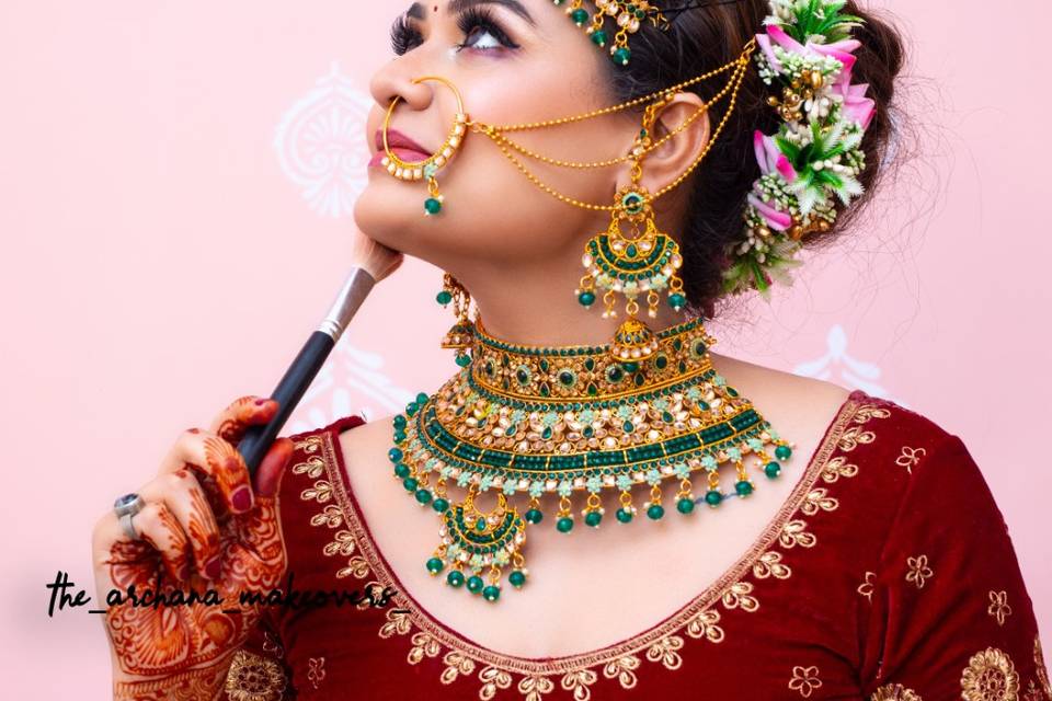 Bridal makeup