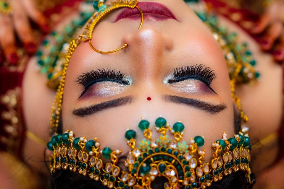 Bridal makeup