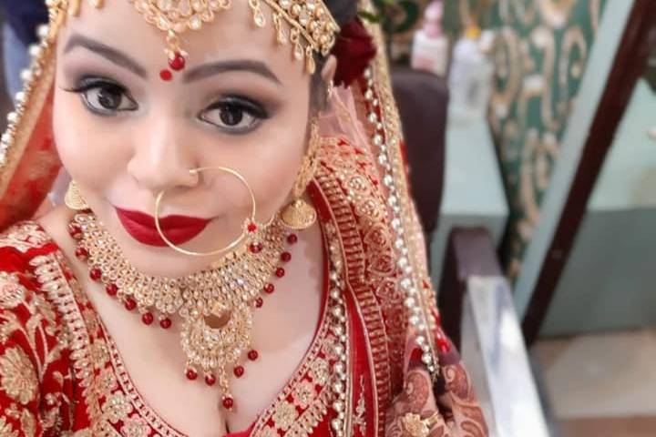 Bridal makeup