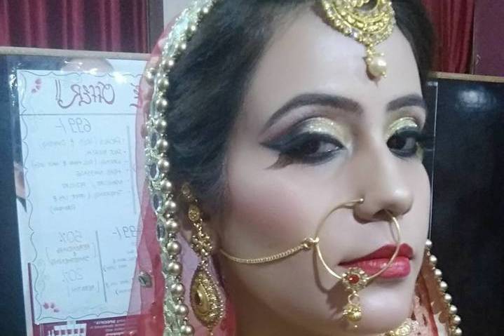 Bridal makeup