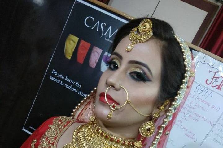 Bridal makeup