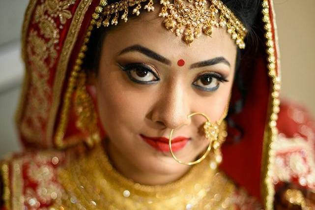 Bridal makeup