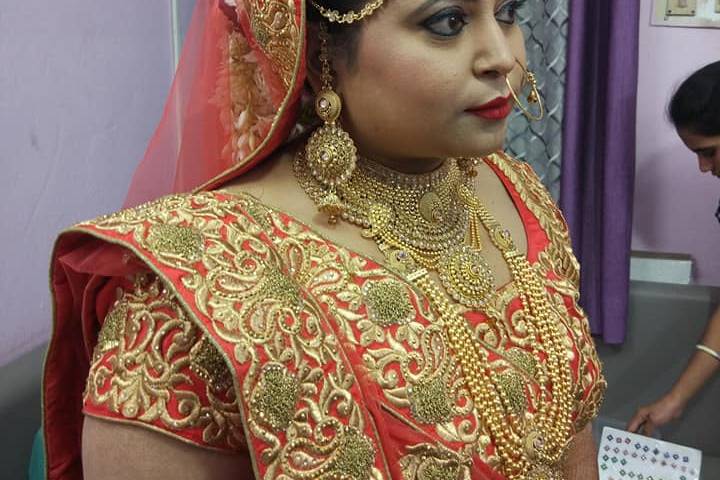 Bridal makeup