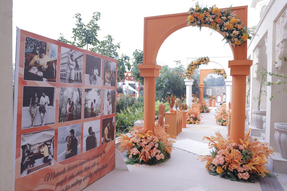 Wedding Setup- Haldi Function