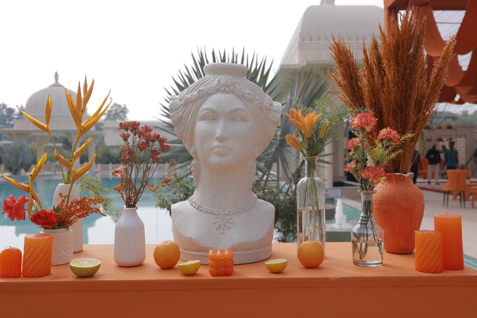 Wedding Setup- Haldi Function
