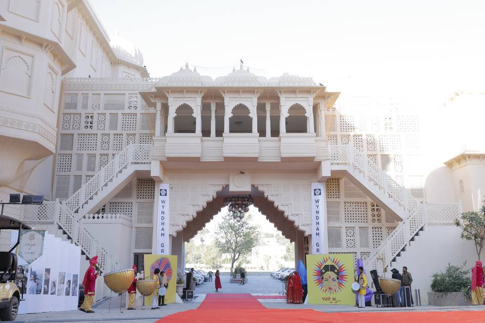Wedding Setup- Main Entrance